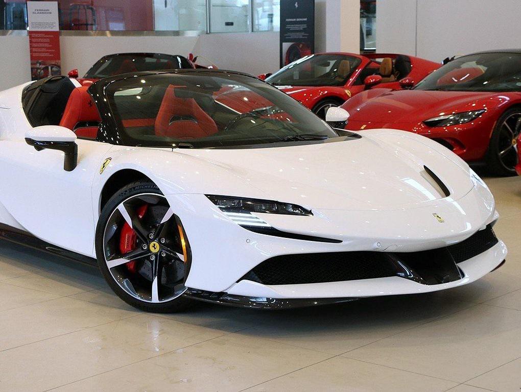 used 2024 Ferrari SF90 Spider car, priced at $604,999