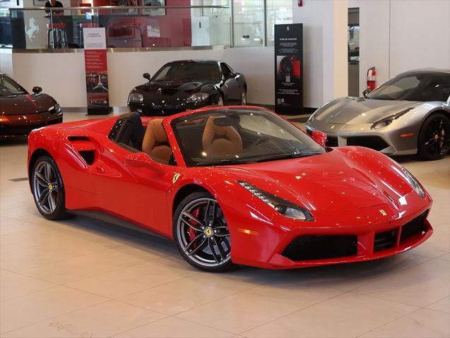 used 2016 Ferrari 488 Spider car, priced at $289,999