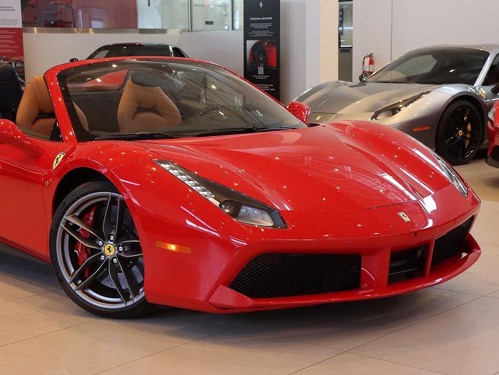 used 2016 Ferrari 488 Spider car, priced at $284,999