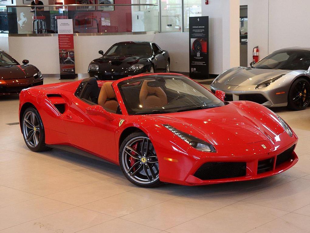 used 2016 Ferrari 488 Spider car, priced at $284,999