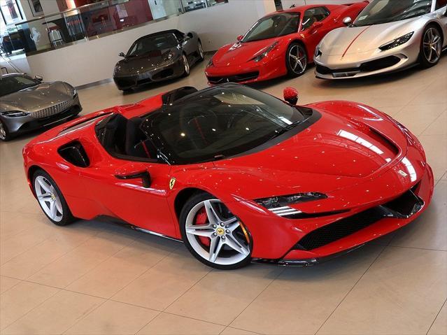 used 2023 Ferrari SF90 Spider car, priced at $699,999