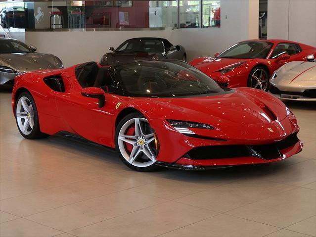 used 2023 Ferrari SF90 Spider car, priced at $699,999