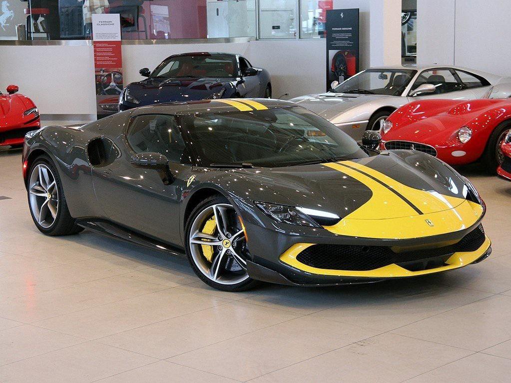 used 2022 Ferrari 296 GTB car, priced at $344,999