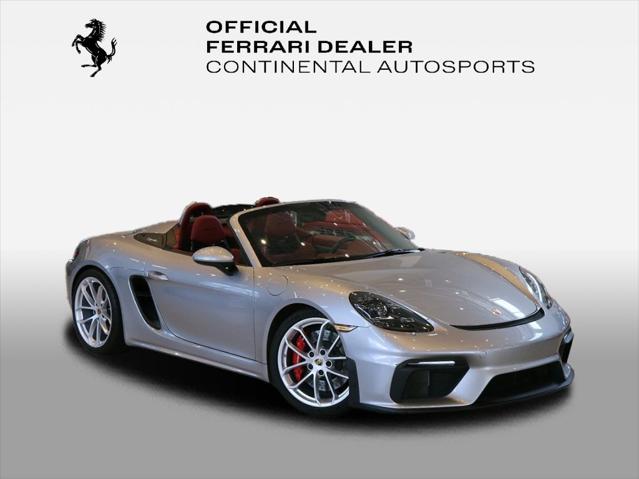 used 2020 Porsche 718 Spyder car, priced at $124,999