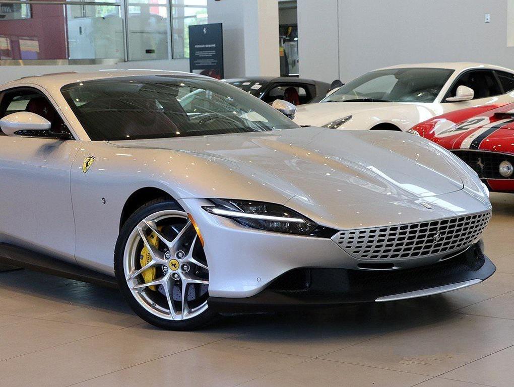 used 2021 Ferrari Roma car, priced at $212,499