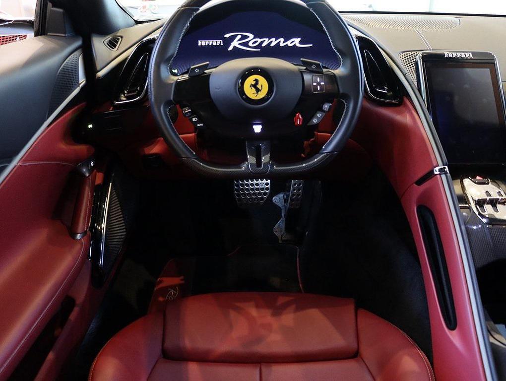 used 2021 Ferrari Roma car, priced at $212,499