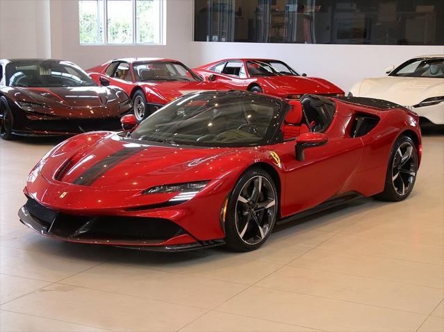 used 2023 Ferrari SF90 Spider car, priced at $859,999