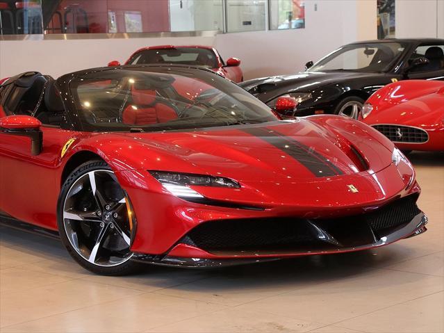 used 2023 Ferrari SF90 Spider car, priced at $859,999