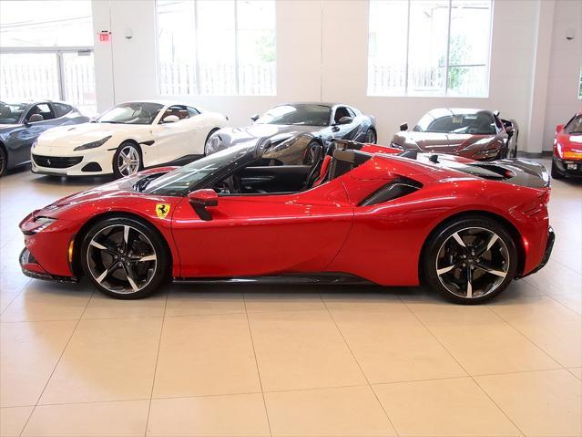 used 2023 Ferrari SF90 Spider car, priced at $859,999