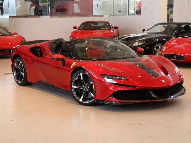 used 2023 Ferrari SF90 Spider car, priced at $859,999