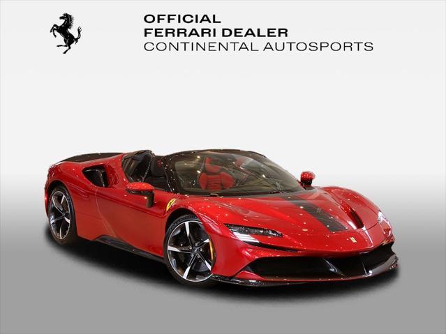 used 2023 Ferrari SF90 Spider car, priced at $859,999