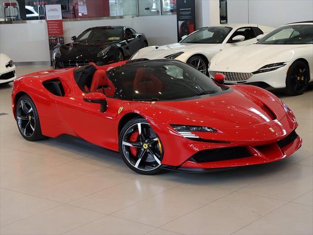 used 2022 Ferrari SF90 Spider car, priced at $619,999