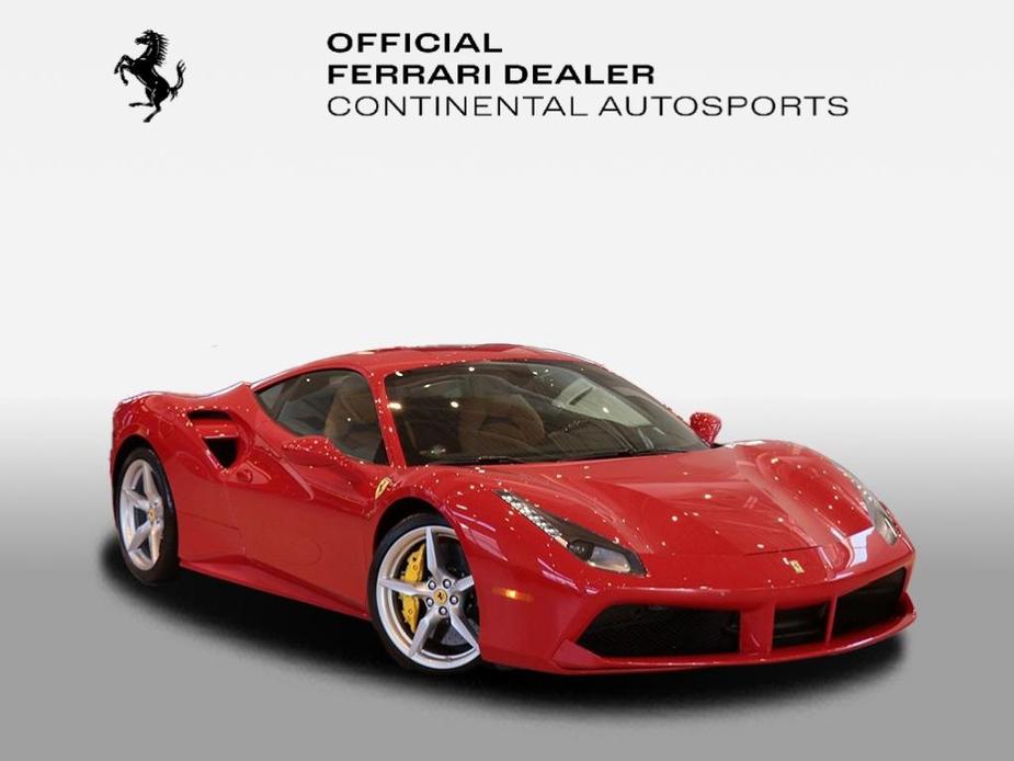 used 2018 Ferrari 488 GTB car, priced at $247,499