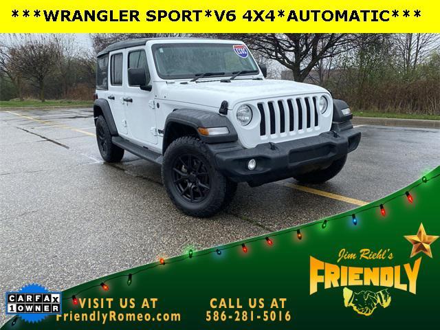 used 2023 Jeep Wrangler car, priced at $32,000