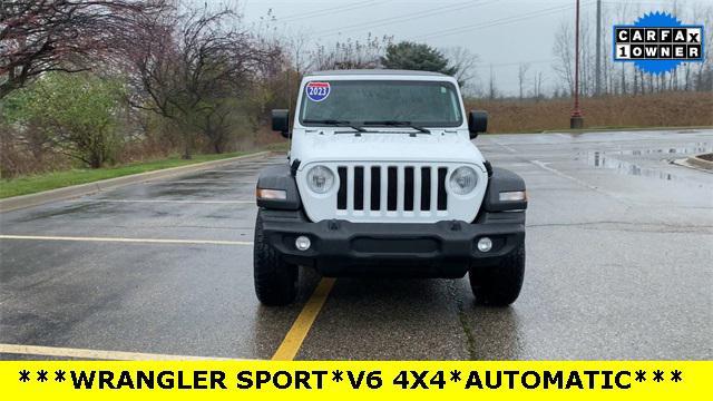 used 2023 Jeep Wrangler car, priced at $32,000