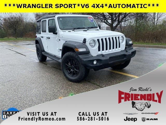 used 2023 Jeep Wrangler car, priced at $30,500