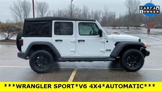 used 2023 Jeep Wrangler car, priced at $32,000