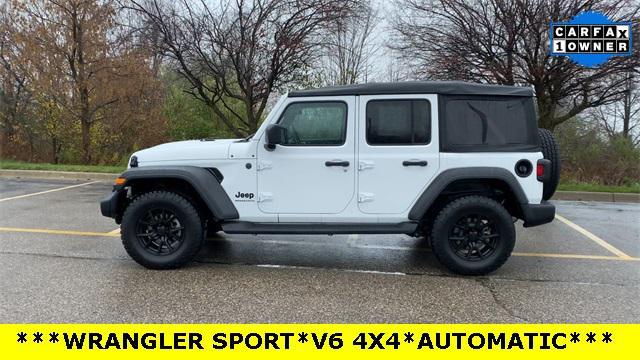 used 2023 Jeep Wrangler car, priced at $32,000