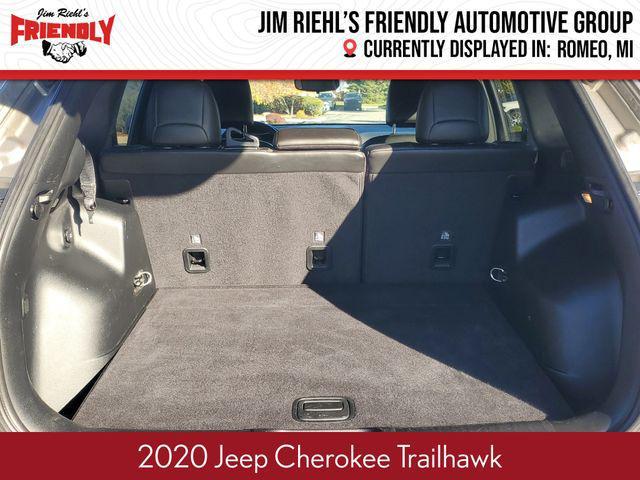 used 2020 Jeep Cherokee car, priced at $20,290