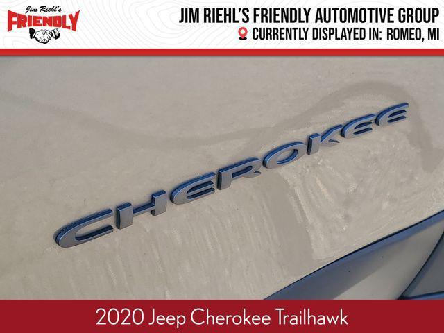 used 2020 Jeep Cherokee car, priced at $20,290