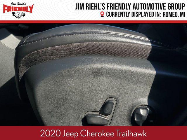 used 2020 Jeep Cherokee car, priced at $20,290