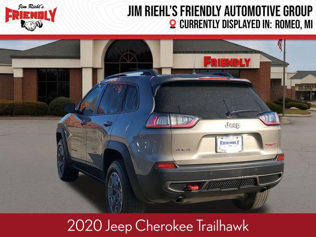 used 2020 Jeep Cherokee car, priced at $20,290