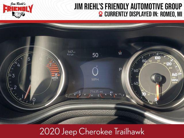 used 2020 Jeep Cherokee car, priced at $20,290