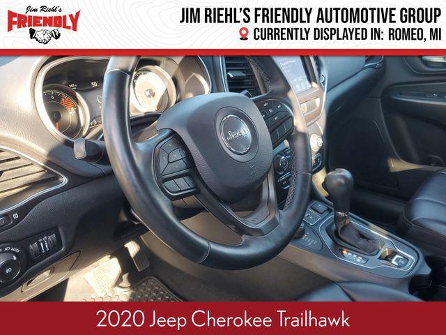 used 2020 Jeep Cherokee car, priced at $20,290