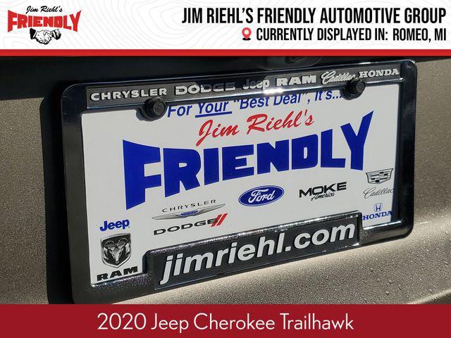 used 2020 Jeep Cherokee car, priced at $20,290