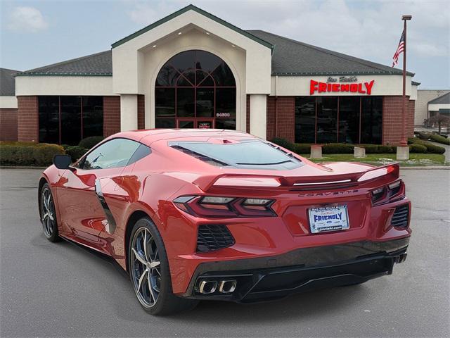 used 2021 Chevrolet Corvette car, priced at $68,850