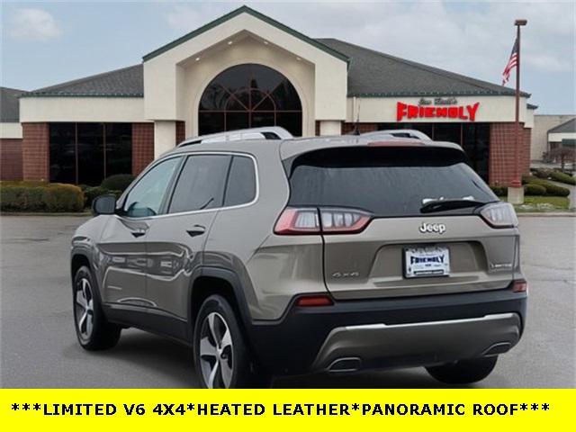 used 2021 Jeep Cherokee car, priced at $25,500