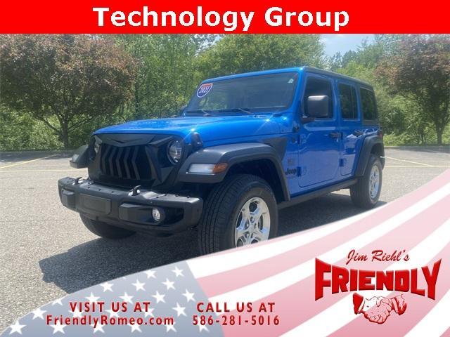 used 2021 Jeep Wrangler Unlimited car, priced at $32,258