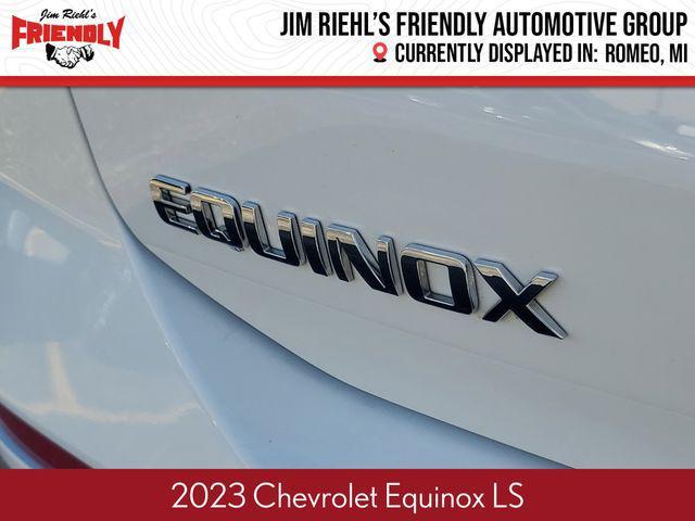 used 2023 Chevrolet Equinox car, priced at $21,516