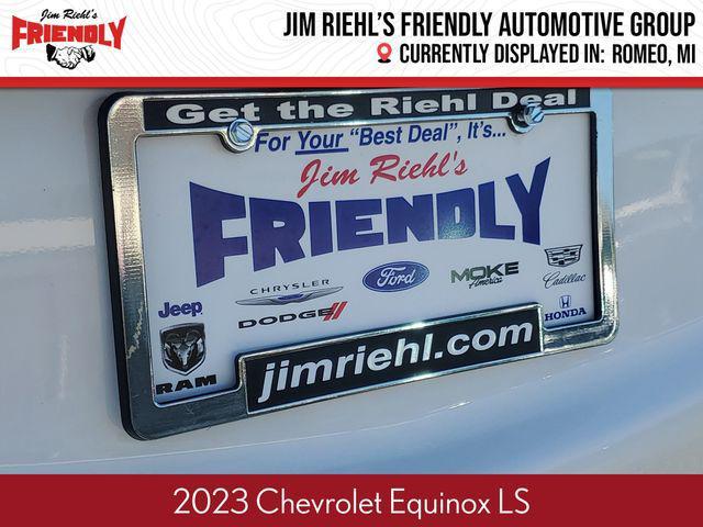 used 2023 Chevrolet Equinox car, priced at $21,516