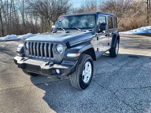 used 2021 Jeep Wrangler Unlimited car, priced at $27,692