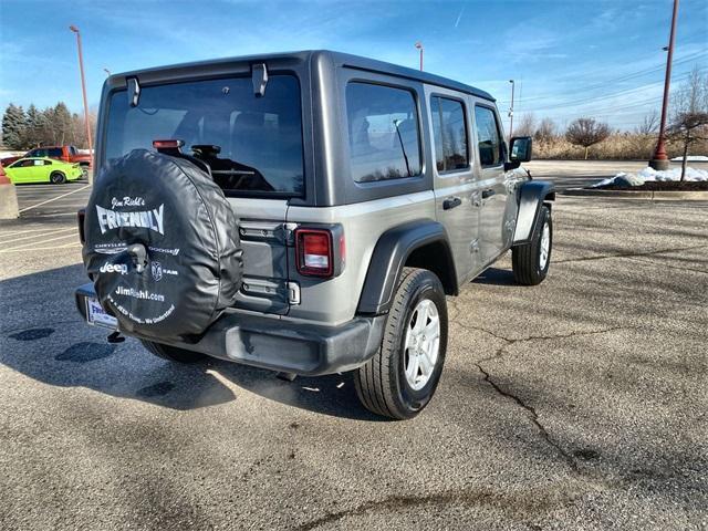 used 2021 Jeep Wrangler Unlimited car, priced at $27,594
