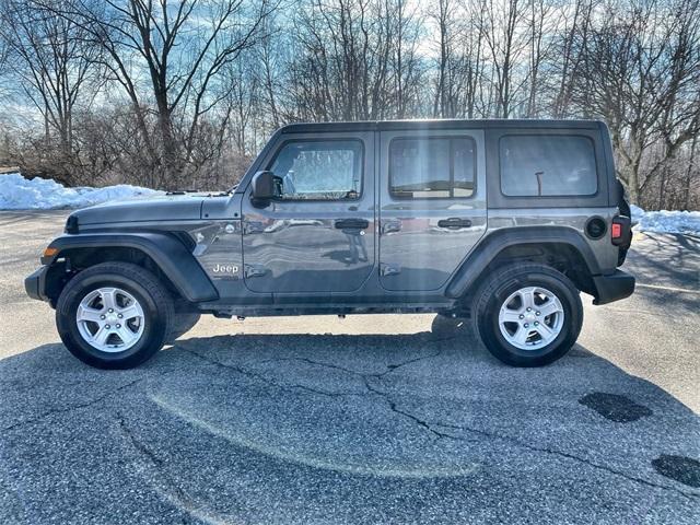 used 2021 Jeep Wrangler Unlimited car, priced at $26,992