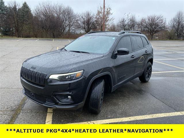 used 2023 Jeep Cherokee car, priced at $22,500