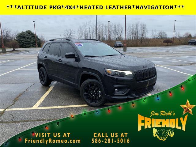 used 2023 Jeep Cherokee car, priced at $22,500