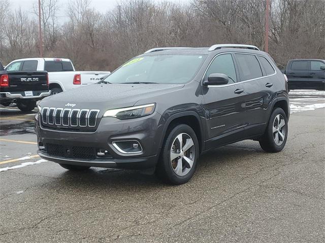 used 2021 Jeep Cherokee car, priced at $26,000