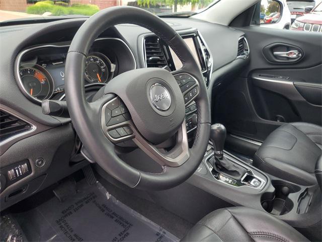 used 2021 Jeep Cherokee car, priced at $23,750