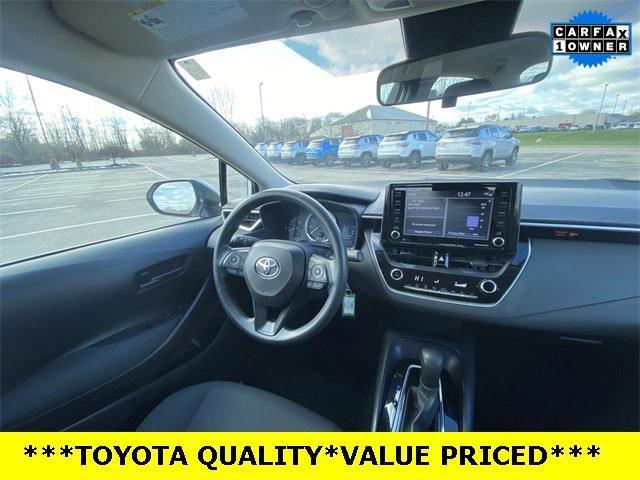 used 2022 Toyota Corolla car, priced at $18,500