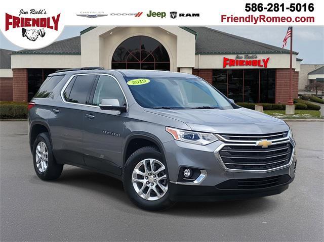used 2019 Chevrolet Traverse car, priced at $21,190