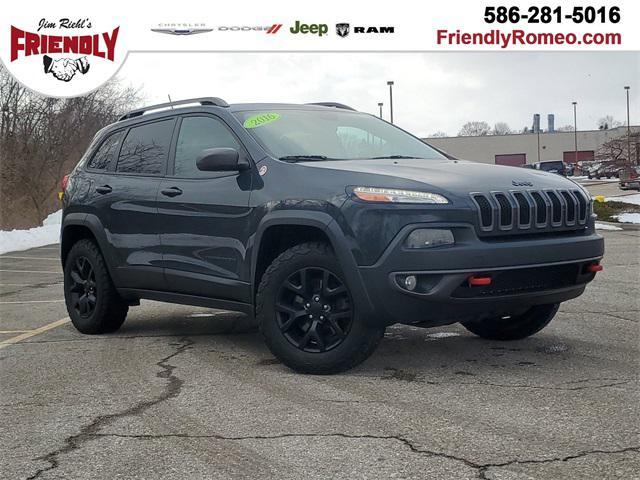 used 2016 Jeep Cherokee car, priced at $13,000