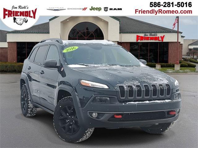 used 2016 Jeep Cherokee car, priced at $13,500