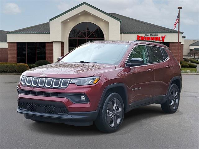 used 2022 Jeep Compass car, priced at $21,159