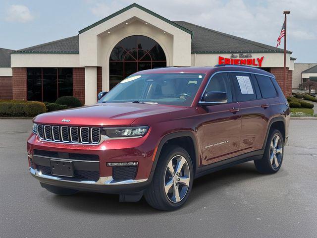 used 2021 Jeep Grand Cherokee L car, priced at $29,946