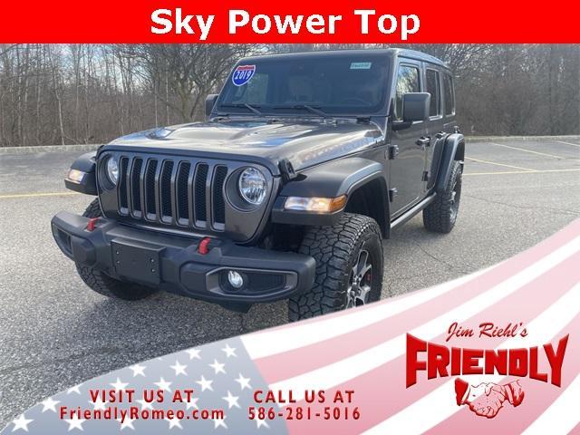 used 2019 Jeep Wrangler Unlimited car, priced at $31,988