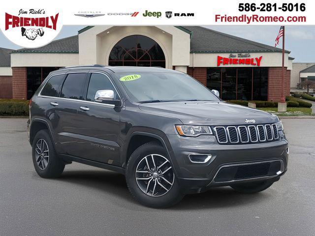 used 2018 Jeep Grand Cherokee car, priced at $18,699