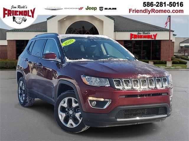 used 2020 Jeep Compass car, priced at $18,000